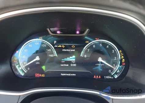 2024 Genesis Gv80 3.5T Awd из США, поврежденный, VIN KMUHCESCXRU180377